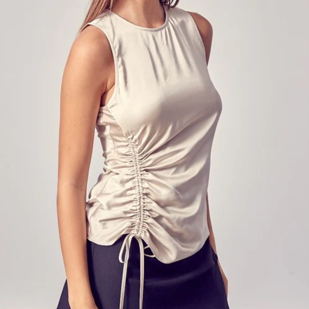 DSG Ruched Racerback Yoga Tank